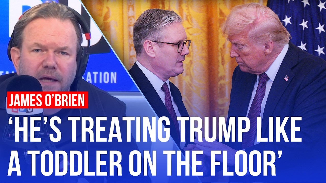 James O'Brien reacts to Starmer's meeting with Trump | LBC