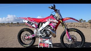 Motocross Action tests the Vertex/Varner CR250 Two Stroke