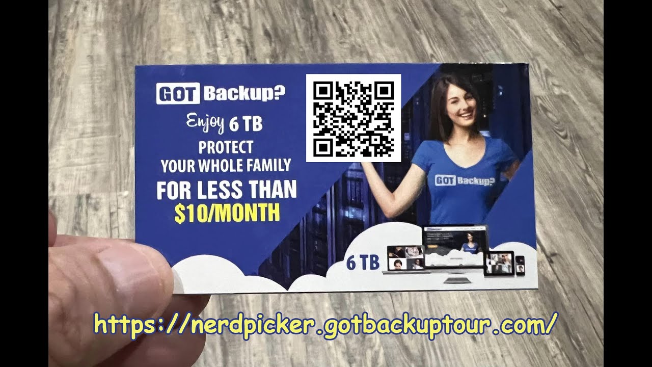 Gotbackup:  The Cloud Backup Comedy
