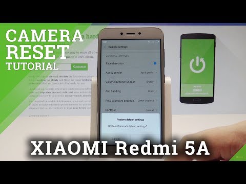 How to Reset Camera in XIAOMI Redmi 5A - Restore Camera Settings |HardReset.Info