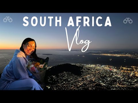A Quick trip to CapeTown || Table Mountains + VA Waterfront + Resturant + Spa + NightOut in Jo'Burg