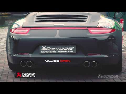 Porsche 991 Cabrio 4S w/ Akrapovic exhaust
