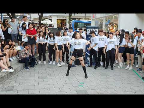 우크라이나댄서 J.Yana/BOSS-엔시티 유(NCT U) 190616 갓동민(God Dongmin) 홍대(HongDae) Busking 직캠