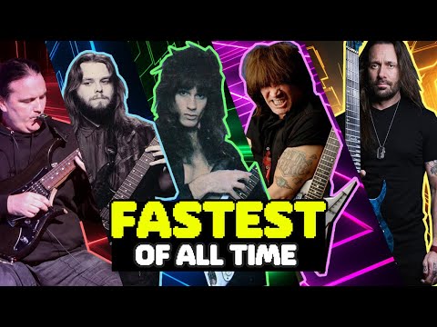 The FASTEST Guitar Shredders of ALL TIME