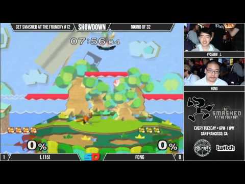 Get Smashed at the Foundry #12 - Ro32 - L (Fox) vs Fong (Fox)