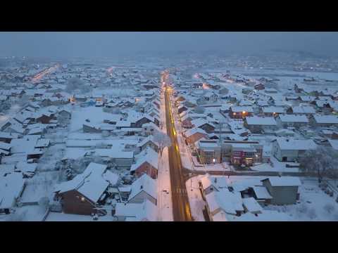 Slavonski Brod Under Snow