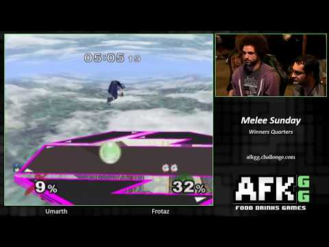 Melee - Umarth (Marth) vs Frotaz (Puff) - Winners Quarters at AFKgg