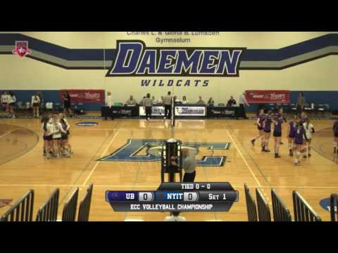 ECC Volleyball Championship Semifinal: Bridgeport vs. NYIT