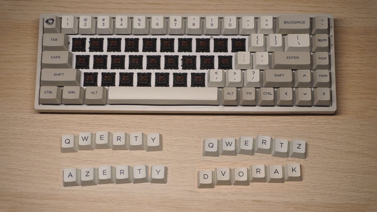Different keyboard layouts around the world explained!