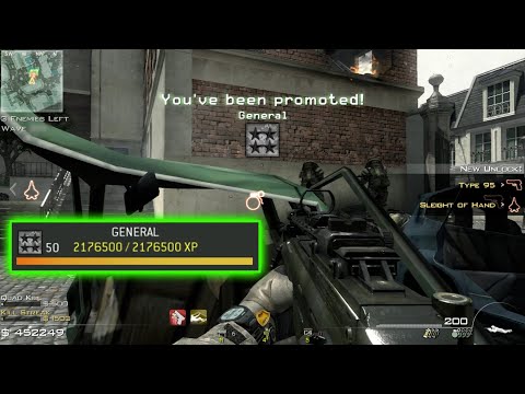Reaching MAX XP in ONE GAME of MW3 Survival Mode