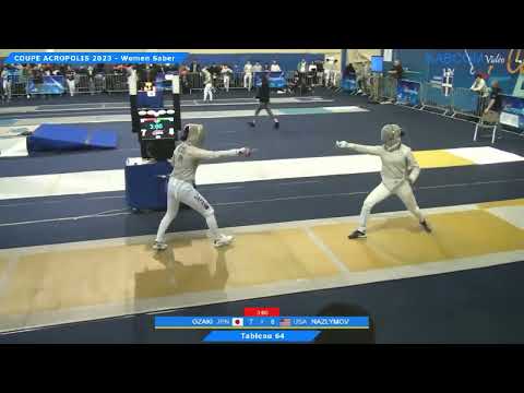 Coupe Acropolis 2023 SWS - L64 - Ozaki Seri JPN v Tatiana Nazlymov USA