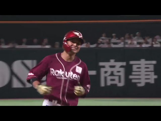 【5回表】イーグルス・黒川史陽 今季第1号!! ライトへの2ランホームランで追加点!!   2024年7月6日 福岡ソフトバンクホークス 対 東北楽天ゴールデンイーグルス