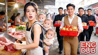 CEO Drunk A Beer…Never Know Have One Night With A Poor Girl,Now Triplets!#drama #kdrama