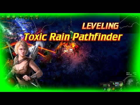 POE 3.20 Leveling as if League Start Toxic Rain Pathfinder Build Guide