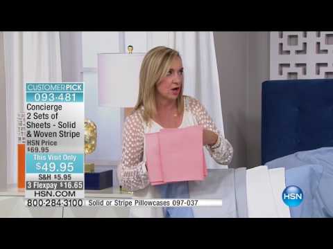 HSN | Concierge Collection Bedding 02.26.2017 - 10 AM