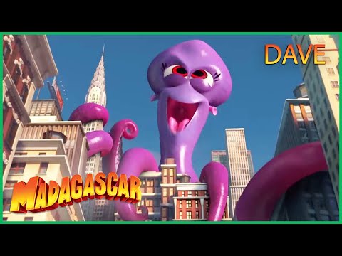 Capa de DreamWorks Madagascar em Português |  DAVE! | Os Pinguins de Madagascar