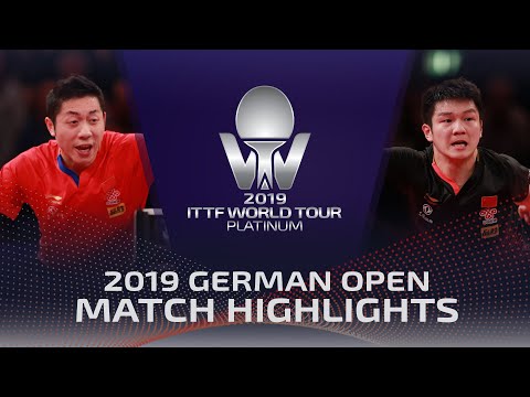 [2019 ITTF German Open (Final)]  Xu Xin vs Fan Zhendong  2019.10.14