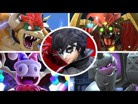 Joker vs All Bosses in Super Smash Bros Ultimate