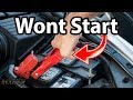 What to do if your car won't start. 