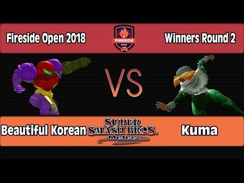 Fireside Open 2018: Beautiful Korean (Samus) Vs. Kuma (Sheik) - WR2