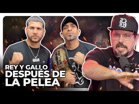 DESPUÉS DE LA PELEA