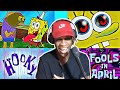 FOOLS In APRIL HOOKY Spongebob Squarepants Reaction DOUBLE UPLOAD