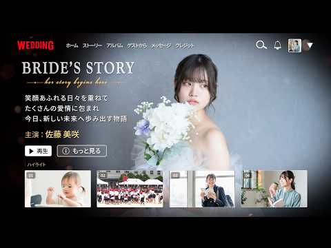 NETFLIX風のプロフィールムービーを作ります イメージ1