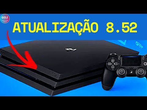 PLAYSTATION 4 RECEBE NOVA ATUALIZAÇÃO DE SISTEMA - UPDATE 8.52