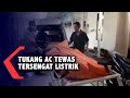 Tukang Service AC Tewas Tersengat Listrik Saat Memperbaiki AC Minimarket