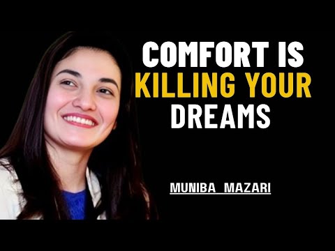 Comfort Is Killing Your Dreams – Muniba Mazari Motivational Speech