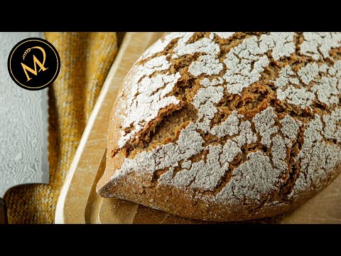 Rye wholemeal bread - bake your own rye bread without yeast