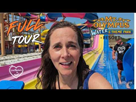 Mt. Olympus Resort Wisconsin Dells | Tips, Tricks & Tallest Waterslide in America | POV