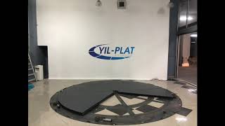 ARAÇ DÖNDÜRME PLATFORMU - (KURULUM) - YILPLAT DÖNER PLATFORM, SAHNE