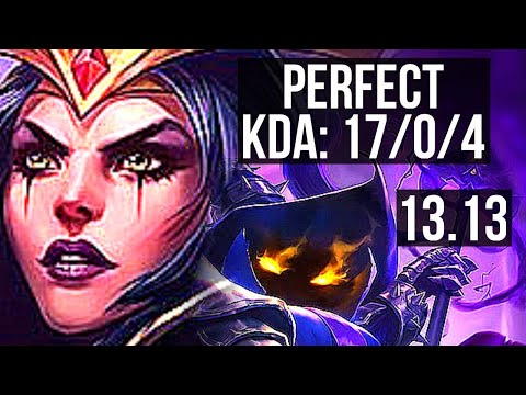 LEBLANC vs VEIGAR (MID) | 17/0/4, Legendary, 2.4M mastery, 6 solo kills | KR Master | 13.13