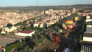 Pujada en glòbus a Igualada 12/07/2014