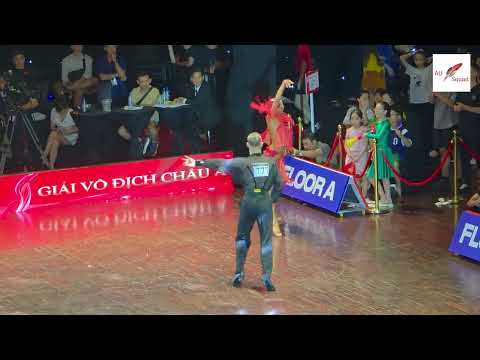Egor Nikolaev - Lee Jerry, HKG | 2025 WDSF Asian Championship Latin - Vietnam | Samba