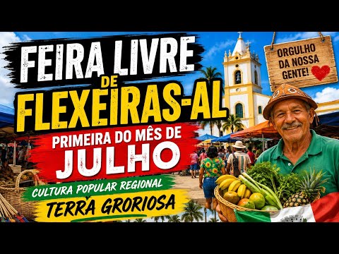 ATUALIZAÇÃO DO CANAL / DOMINGÃO DE CULTURA POPULAR / FEIRA LIVRE DE FLEXEIRAS-AL 
