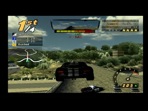 Need for Speed: Hot Pursuit 2 - Calypso Coast, 8 Laps (Dodge Viper GTS)