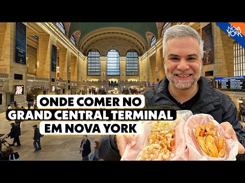 Conheça o GRAND CENTRAL TERMINAL em Nova York | A maior estação de trem do mundo