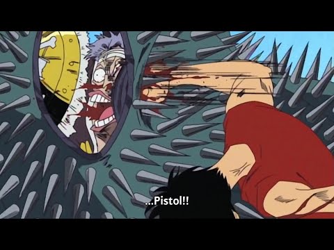 Luffy Punches Through Metal Spikes | One Piece 28 Highlight