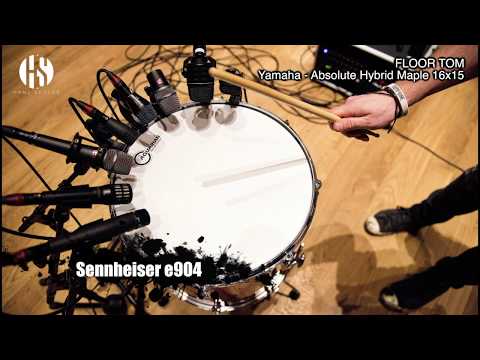 Microphone Comparison | Snare & Floor Tom - SM57 / i5 / V7X / e604 / e904 / V-Beat / ND46 / ND44