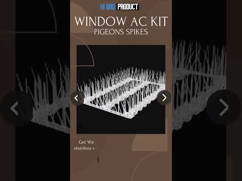 Window AC kit Bird Spike