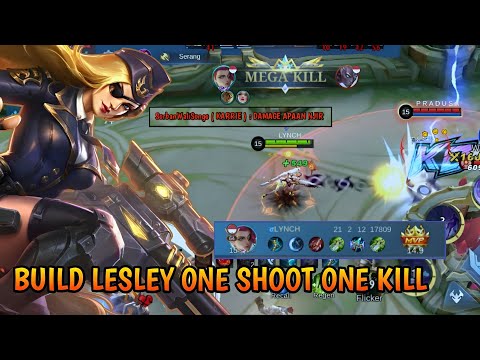 21 KILLS !!! LESLEY 100 % KILLING MACHINE - LESLEY ONE SHOOT ONE KILL | GAMEPLAY LESLEY TERBARU 2023