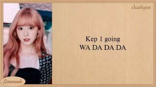 Download lagu Kep1er WA DA DA Easy Lyrics mp3