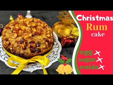 How to make Rum cake| sugar free and egg-less Rum cake| cake without oven