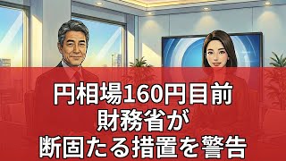 【4月6日】円相場160円の攻防で財務省が介入警告、IMFは日銀に段階的利上げを提言