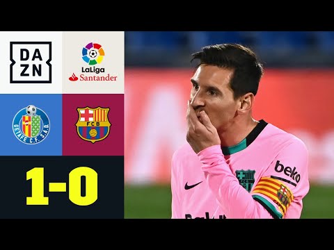 Rückschlag vor Clasico - Barca blamiert sich bei Getafe: Getafe - FC Barcelona 1:0 | LaLiga | DAZN
