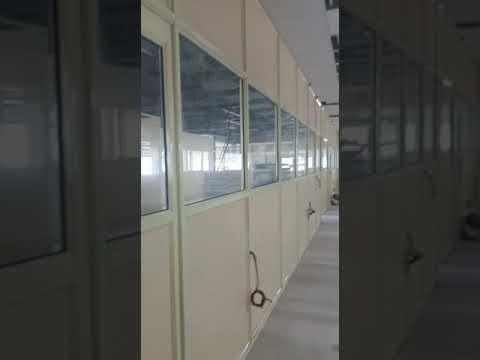 White Aluminium  Office Partition