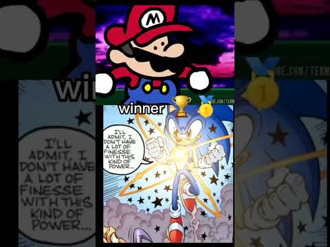 speedrunner Mario vs Archie sonic ultra