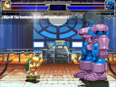 TBM Mugen Match #195 - MvC Koopa Troopa (me) vs. Sentinel (Arcade)
